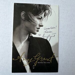Amy Grant autograph CD sleeve